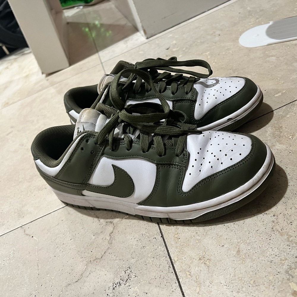 DARK GREEN DUNKS